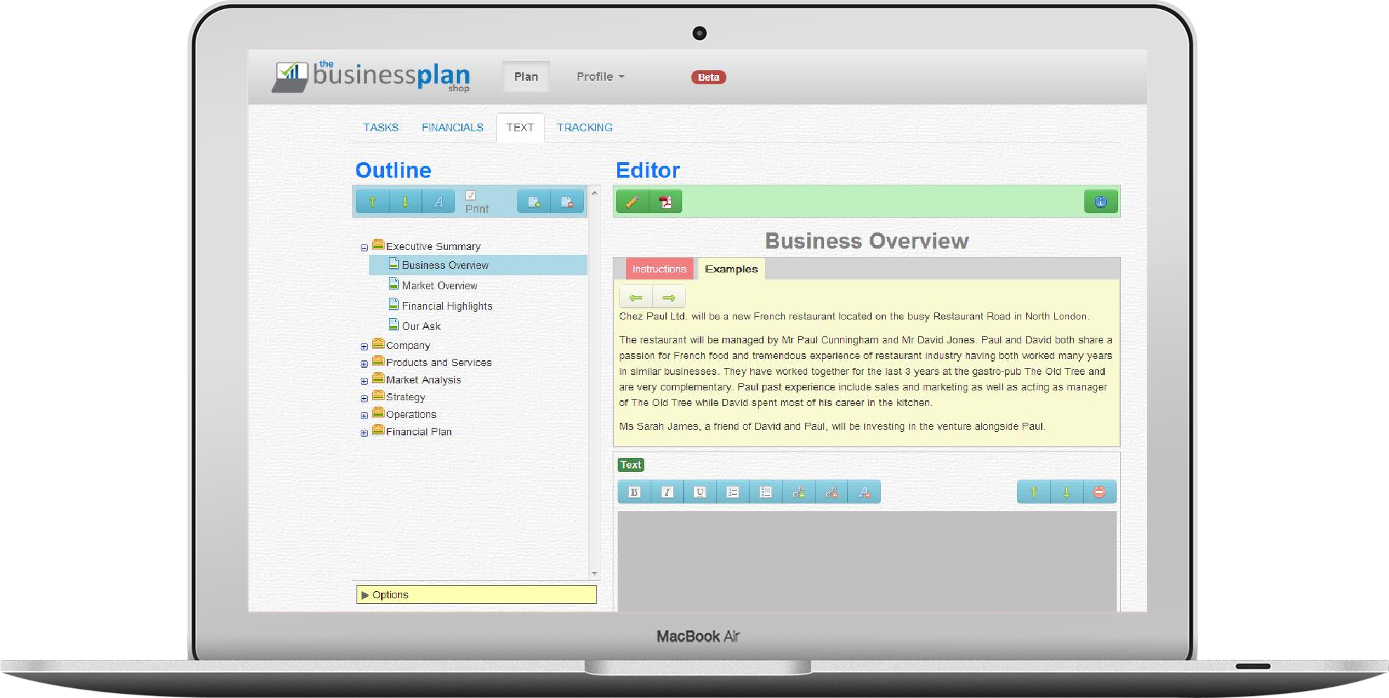 best business plan software for mac